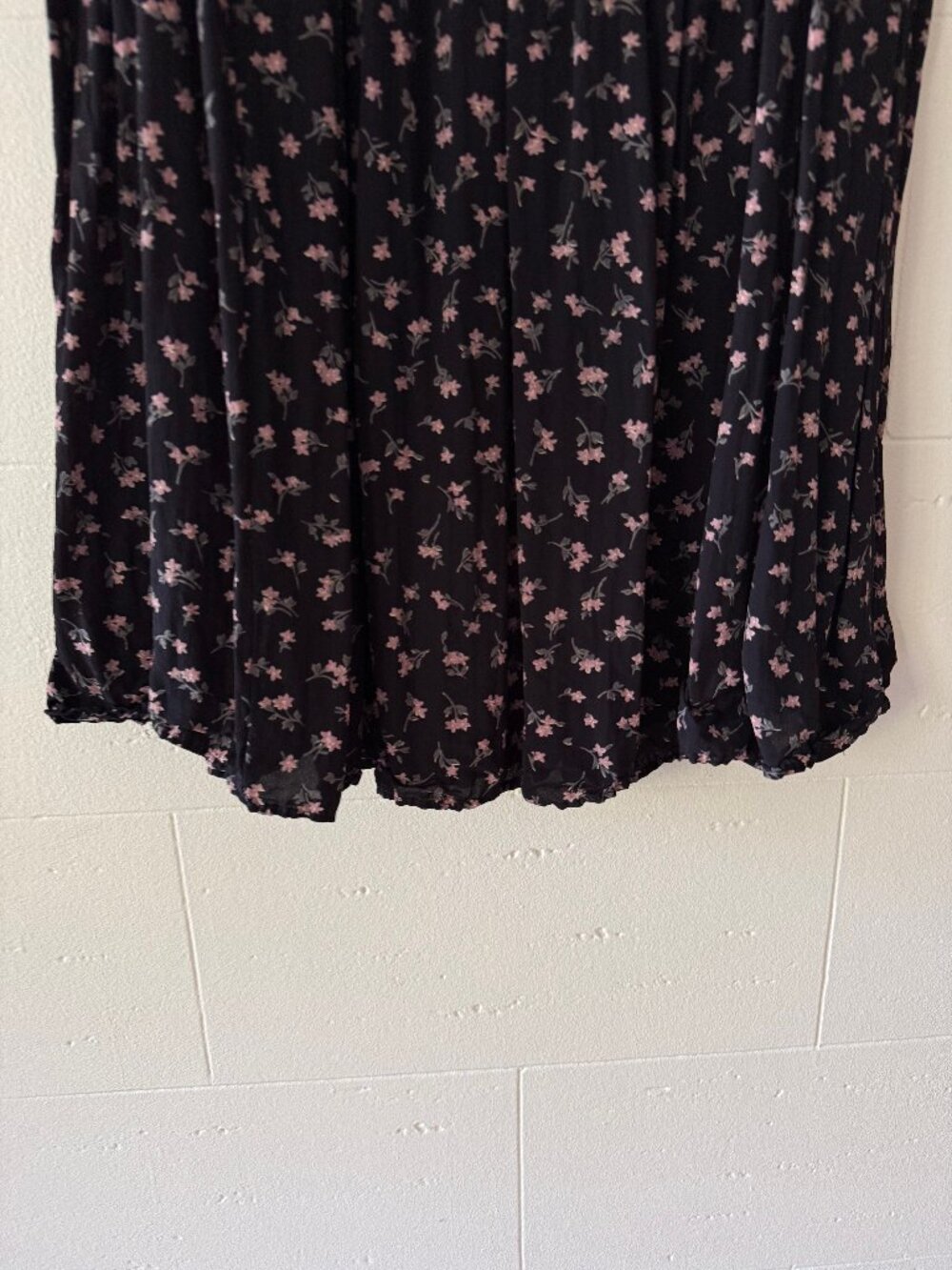 Jones New York | Pleated Rayon Floral Maxi Summer Skirt | Medium - Picture 4 of 7